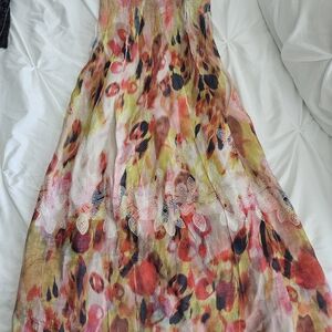 Lapis Multicolor Floral Maxi Dress